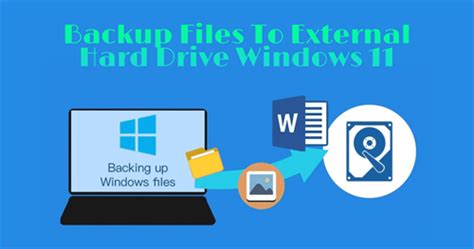 Backup Files To External Hard Drive In Windows 11 3 Ways