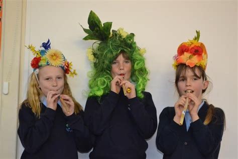 Ysgol Nant Y Coed Pupils In Llandudno Junction Make Music In Vegetable