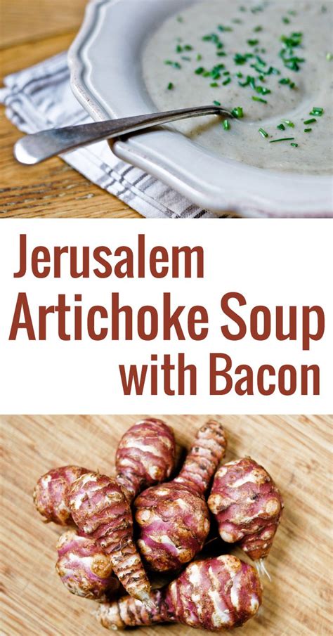 Jerusalem Artichoke Soup With Bacon Recipe Chocolate And Zucchini
