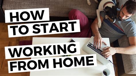 How To Start Working From Home Basic Requirements Youtube