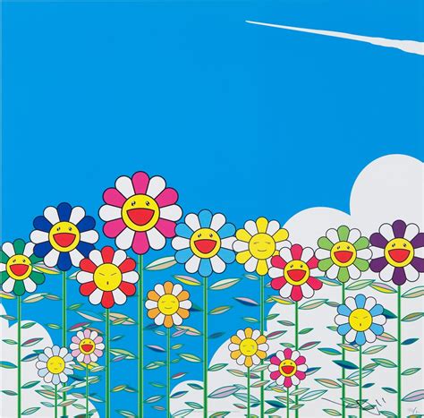 Rainbow flower illustration, complexcon flower ball flower matango cmurakami, flower, smiley, flower, painting png. Takashi Murakami, Flower, 2002 | Lougher Contemporary