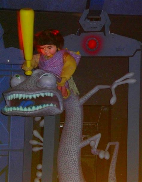 Randall Getting Hit By Boo Monsters Inc Ride California Flickr