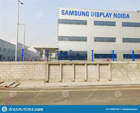 Noida India 29 January 2021 Samsung Display Manufacturing