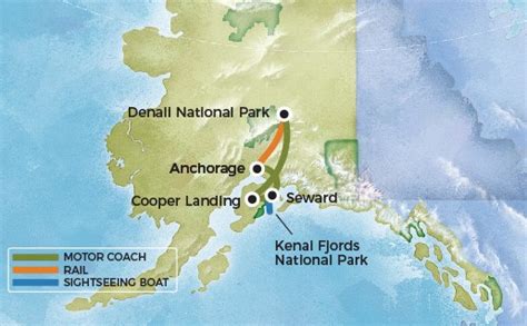 Escorted Alaska Train Tour Denali To Anchorage Gray Line Alaska