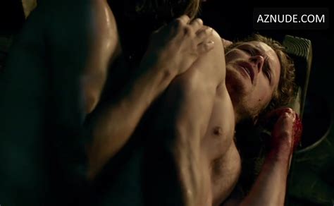 Tobias Menzies Sam Heughan Shirtless Gay Scene In Outlander Aznude Men