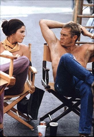 Steve McQueen Ali McGraw During The Getaway 1972 As Doc McCoy