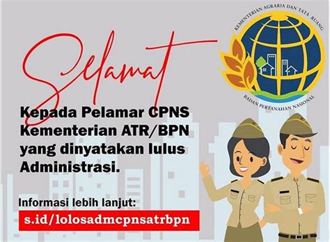 Video laporan aktualisasi latsar cpns merupakan salah satu tugas akhir dari rangkaian kegiatan wajib bagi cpns untuk. Hasil Pengumuman CPNS: Informasi Lebih Lanjut Klik s.id/lolosadmcpnsatrbpn - Kabar24 Bisnis.com