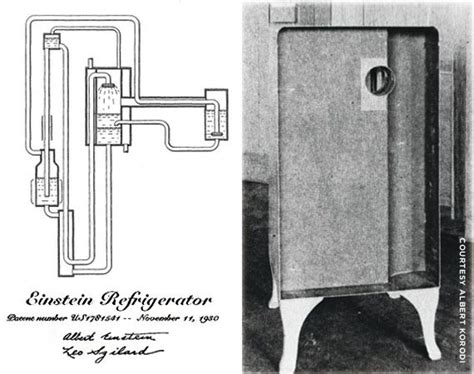 The Einstein Refrigerator Built To Last 100 Years Einstein Albert