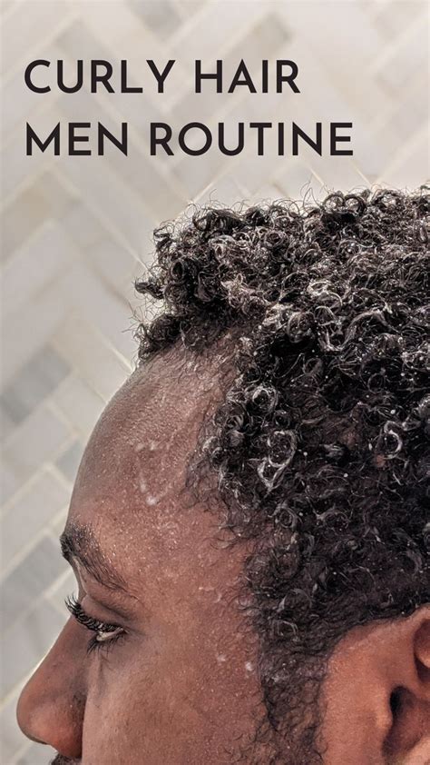 Curly Hair Men How To Get Defined Curls Using 4 Hair Products You
