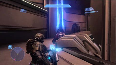 Halo 4 Story Campaign Chief Uses Turret Beam Rifle And Energy Sword