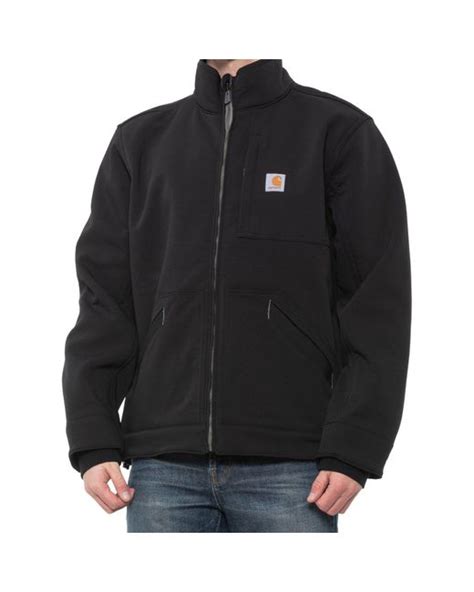 carhartt 105000 super dux relaxed fit detroit jacket in black for men