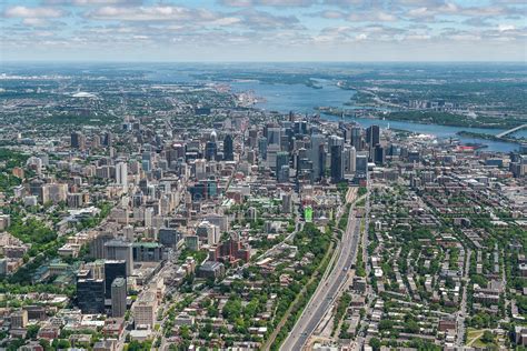 Aerial Photo | Montreal Skyline