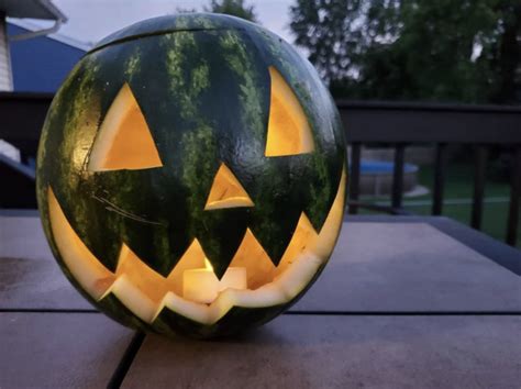 Move Over Pumpkins Carving Watermelons Are The New Fruit To Turn Into