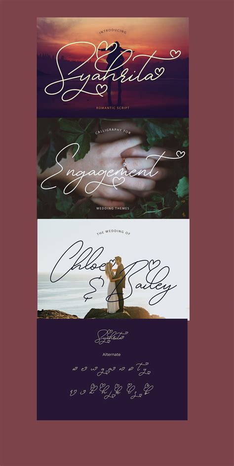 25 Wedding Fonts With A Romantic Touch The Designest In 2020 Vrogue