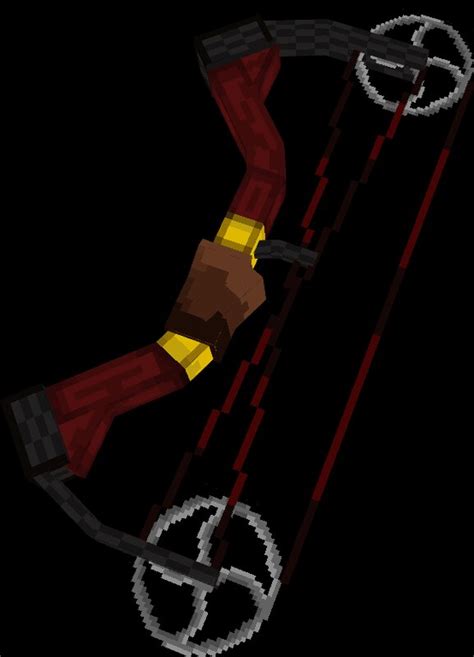 Compound Bow 3d Model Free Download By Voxel Spawns Minecraft Texture