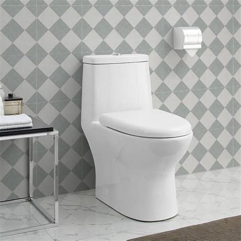 Swiss Madison Ivy 1 Piece 08128 Gpf Dual Flush Elongated Toilet In