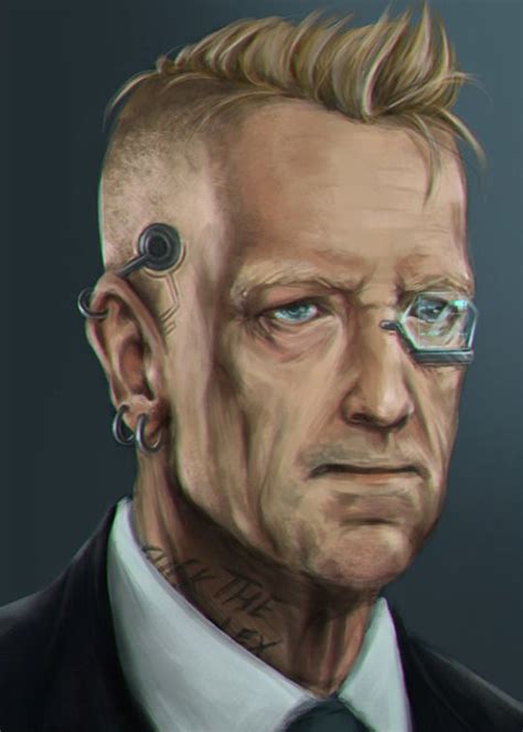 Cyberpunk Old Man