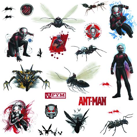 Previewsworld Ant Man Peel And Stick Wall Decal C 1 1 1