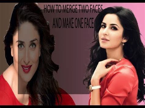 How can i merge these two faces to one? how to merge two faces - YouTube