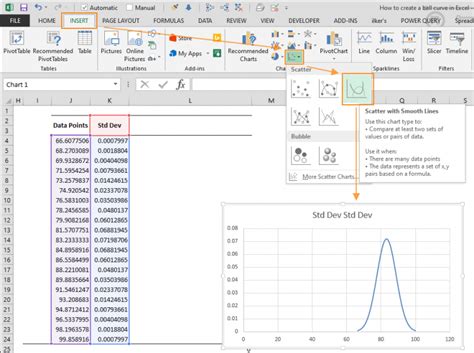 How To Make A Bell Curve In Excel Step By Step Guide Bell Curve Excel Curve Zohal
