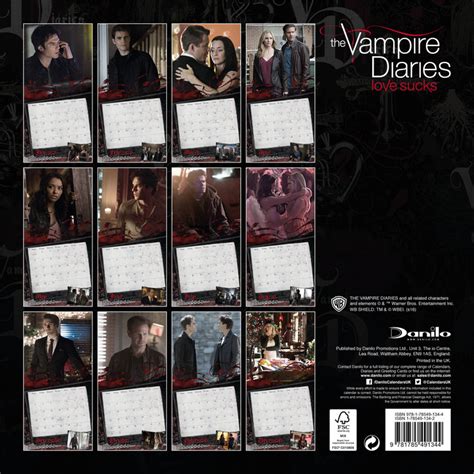 Vampire Diaries Calendars 2021 On Ukposterseuroposters