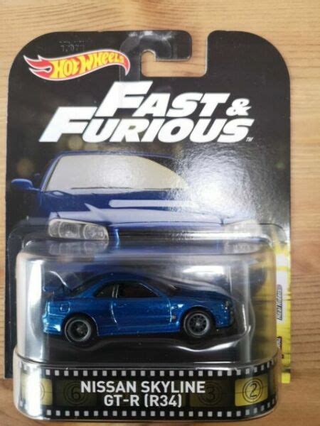 Hot Wheels Nissan Skyline R Gtr Fast And Furious Real Riders For Sale Online Ebay