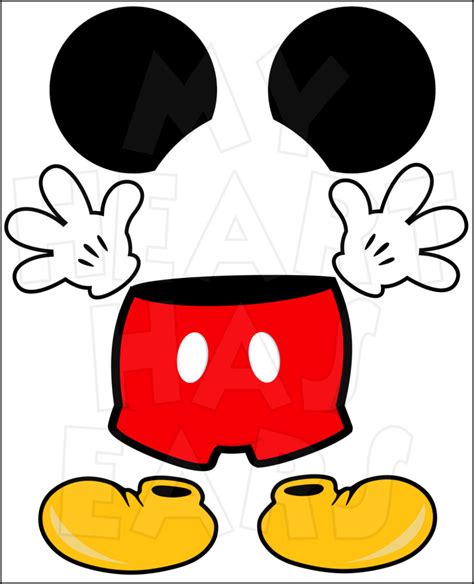 Svg Mickey Mouse Pants Lilmossmadscientist