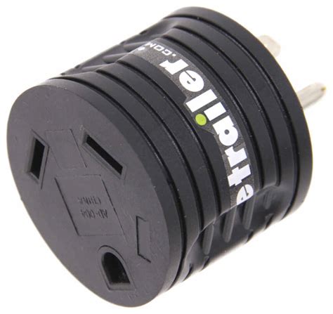 Mighty Cord Rv Power Cord Adapter Plug 30 Amp Female To 15 Amp Male