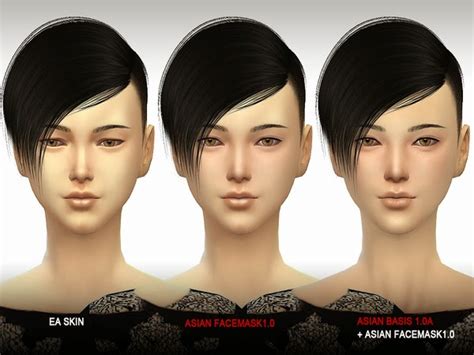 My Sims 4 Blog Asian Face Mask By S Club