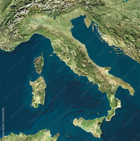Cartina Geografica Italia Satellite Cartina Photos