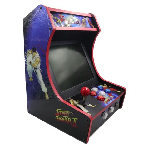 Mini Bartop Arcade Game Machine Cabinet Raspberry Pi 3b 128gb Street