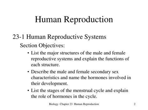 Ppt Human Reproduction Powerpoint Presentation Free Download Id372176