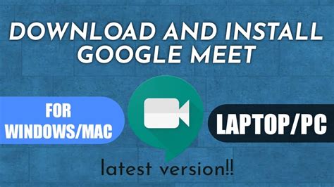 Click on the menu button of the. Download and install Google meet in laptop and pc | Google ...