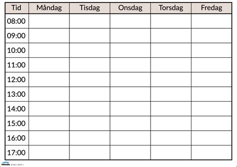 Jag har designat den så att den får plats på. Veckoschema, magnetiskt och suddbart - Metodio | Tisdag