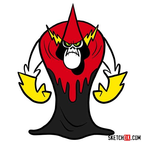 How To Draw Lord Hater From Wander Over Yonder Step By Step Drawing