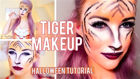 Tiger Eye Makeup The Tiger Halloween Makeup Tutorial Inthefrow