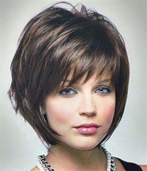 Image Result For How To Style A Layered Bob With Bangs Short Hair