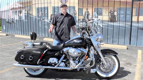 This bike has never been rode. Pre-Owned 2004 Harley-Davidson Road King Classic - YouTube