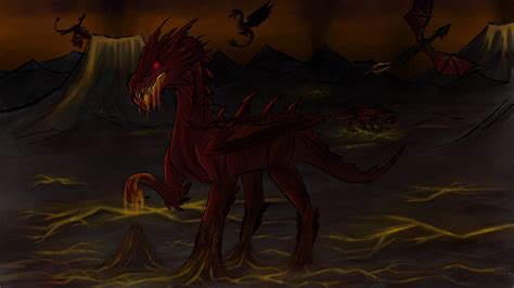 Lava Dragons By Enderaptor On Deviantart