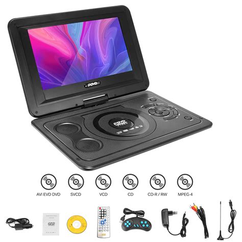 139 Portable Dvd Player With 101 Hd Swivel Display Screen800x480