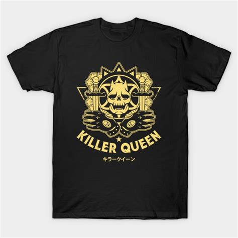 Killer Queen Jojos Bizarre Adventure T Shirt Jjba Shop