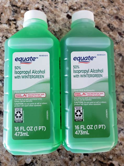 Equate Wintergreen Isopropyl Rubbing Grelly USA