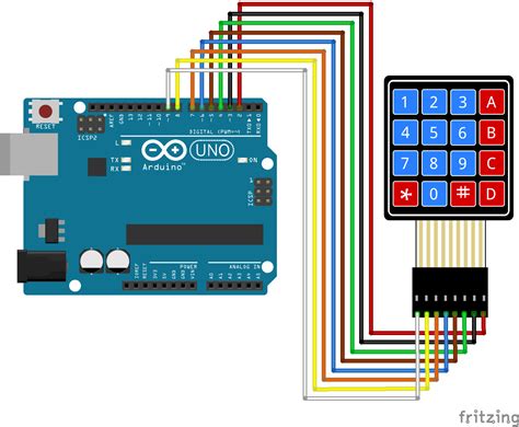 Arduino Tree Menu For 4x4 Matrix Keypad Arduino Ardui