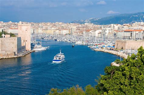 Alter Hafen Vieux Port Von Marseille Frankreich Franks Travelbox