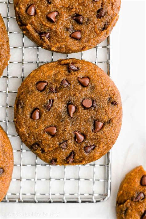 The best eggless chocolate chip cookie recipe that you will love till the last bite, soft and chewy in the centre and crispy on the edge. Healthy 1-Bowl Flourless Pumpkin Chocolate Chip Cookies ...