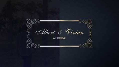 Wedding Titles After Effects Template Free Templates Printable Download