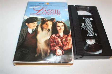 Lassie Come Home Vhs 1943 Clam Shell Roddy Mcdowall Donald Crisp