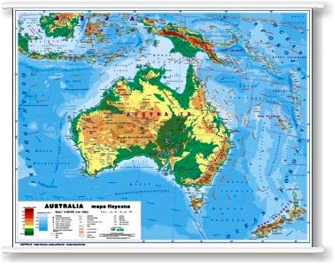Australia Mapa Fizyczna Mapa Images And Photos Finder