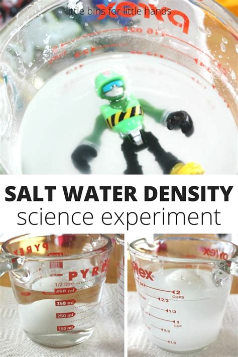 Salt Water Density Science Experiment For Kids