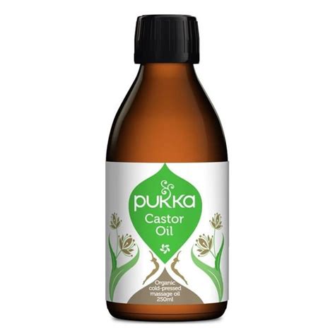 Pukka Herbs Organic Castor Oil 250ml By Pukka